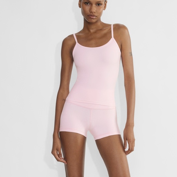 Aritzia Tops - Villa Pink SET Butter Tank and 3" Short